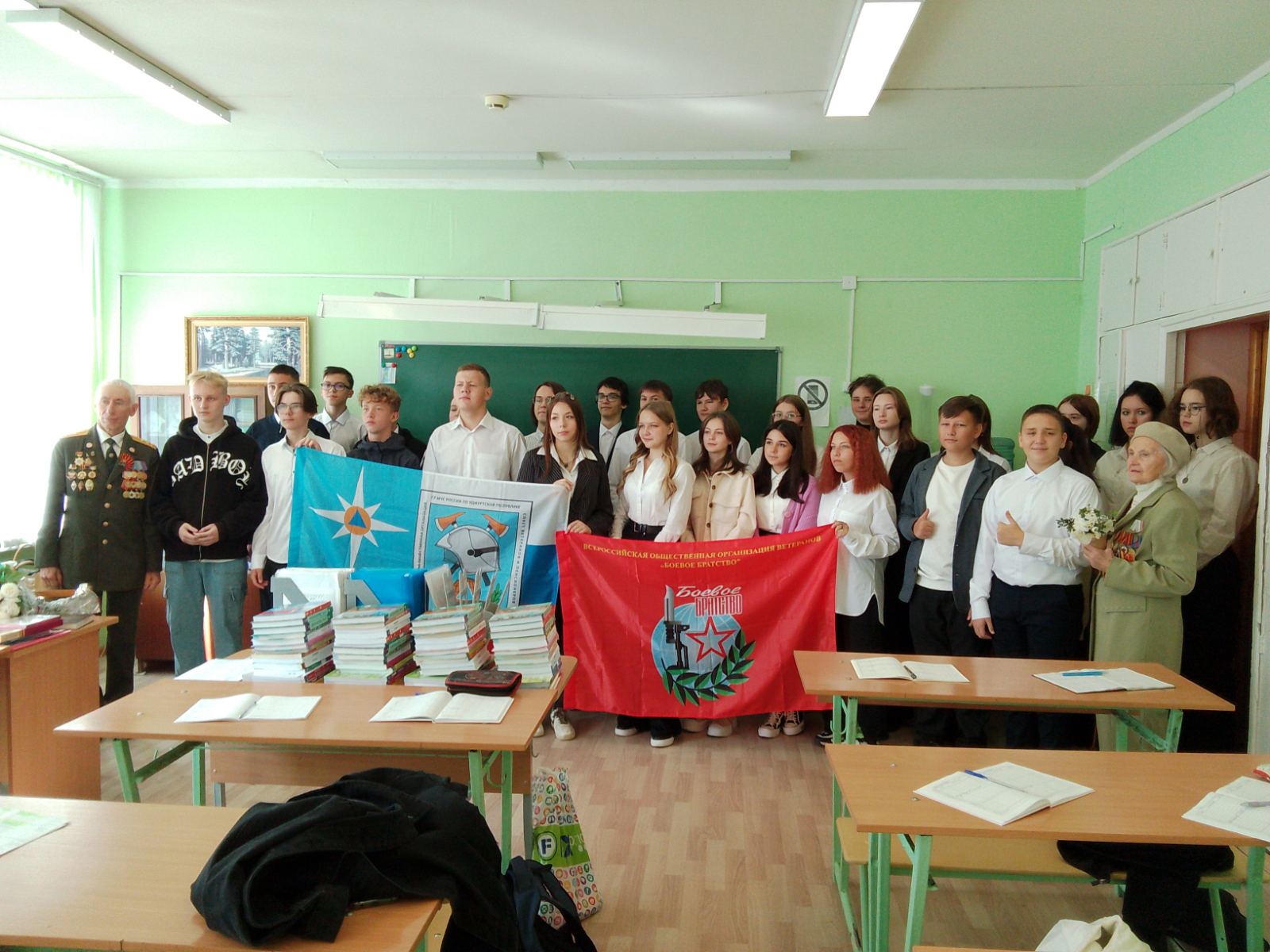 В школе состоялся Всероссийский урок ОБЖ.