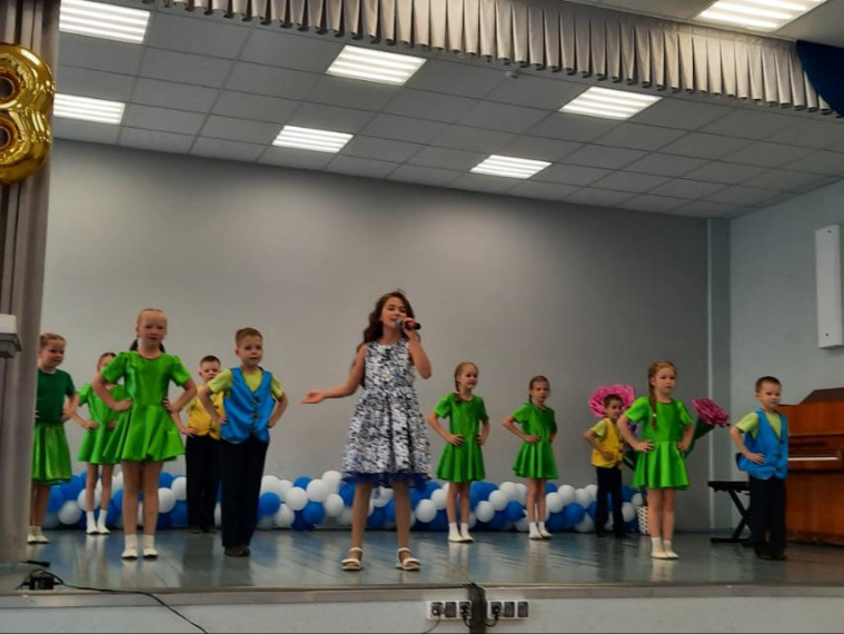 В школе состоялся отчётный концерт творческих коллективов и учащихся музыкального отделения.